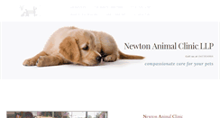 Desktop Screenshot of newtonanimalclinic.com